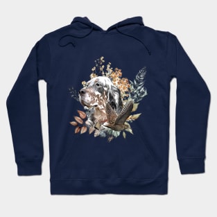 English setter , Woodcock Hunting Hoodie